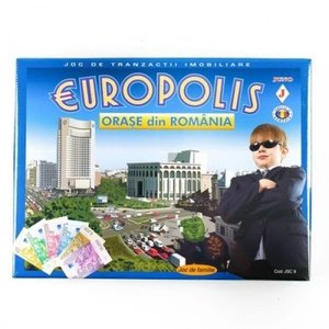 Joc de societate tip monopoly , Europolis orase din Romania