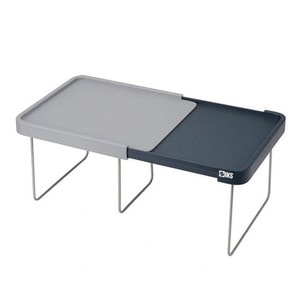 Raft extensibil SIKS, 3 picioare, A552, Lungime maxima 40cm, gri/gri inchis