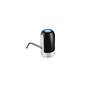 Pompa pentru bidon electrica, SIKS, dispenser apa de baut, uz casnic, incarcare USB, Alb