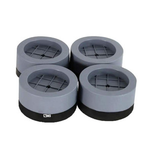 Set de 4 picioruse SIKS, tampon anti-vibratie, suport anti-zgomot si antiderapante pentru electrocasnice/mobilier