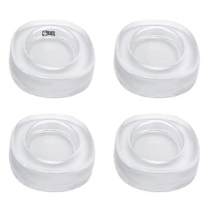Set 4 Picioruse Amortizare SIKS, Tampon Anti-Vibratie, Suport Anti-Zgomot Si Antiderapante Pentru Electrocasnice, Mobilier, Transparente