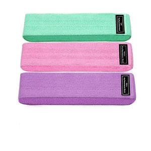 Set SIKS 3 benzi pentru fitness, elastice, 3 nivele