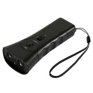 Aparat cu Ultrasunete SIKS 651E Impotriva Cainilor Agresivi, Raza de Actiune 10m, Negru