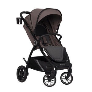 Carucior nou nascut Euro-Cart CORSO, cadru de aluminiu, omologat pana la 26.5 kg, Taupe