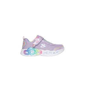 Pantofi Sport Skechers Infinite Heart Lights Love K, Mov, 33