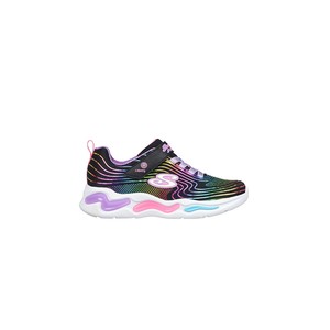 Pantofi Sport Skechers S Lights Wavy K, Multicolor, 33