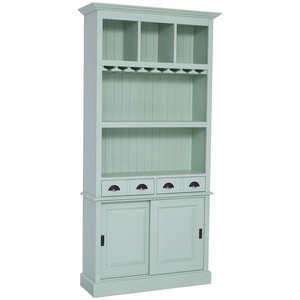 Mobilier bar SZEL MOB, lemn masiv, 103 x 36 x 210 cm, verde