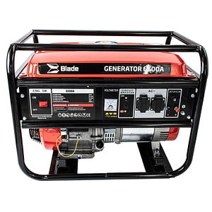 Generator curent electric monofazat Blade PMP0030.2, 13 CP, 5000 W, 4 timpi, 389 CC, 230 V, 25 l capacitate rezervor