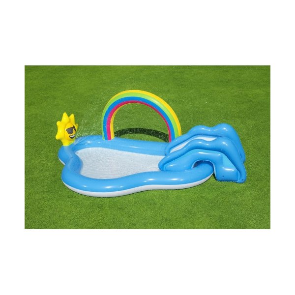 Piscina de Joaca BestWay Rainbow Shine 257 x 145 cm