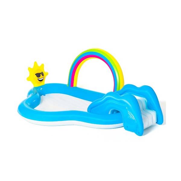 Piscina de Joaca BestWay Rainbow Shine 257 x 145 cm