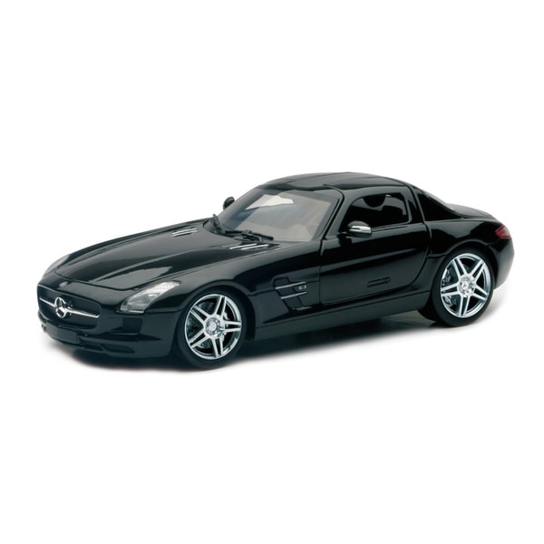 Masinuta diecast Mercedes Benz SLS AMG 2010 Negru