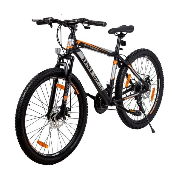 hope mesh Alphabetical order Bicicleta Mountain Bike, roti 26 inch, cadru aluminiu, schimbator Shimano  21 viteze, frane pe disc, portocalie
