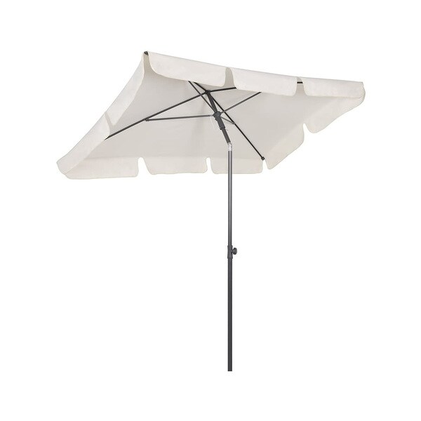 Umbrela soare patrata, UV50+, Crem, 200  125 cm