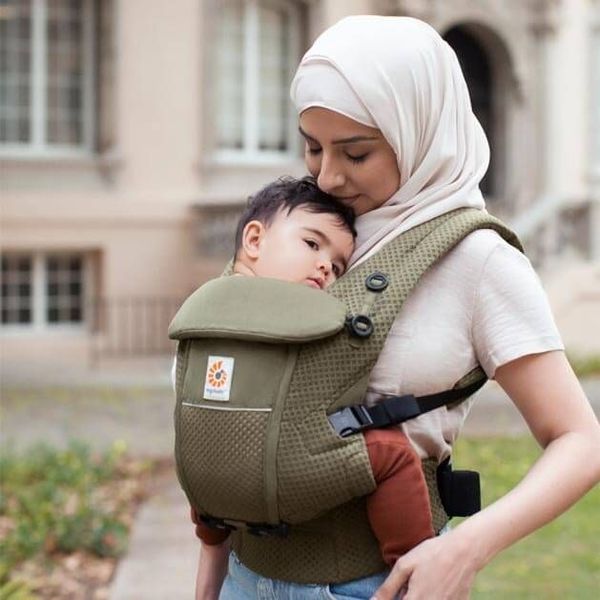 Ergobaby green top