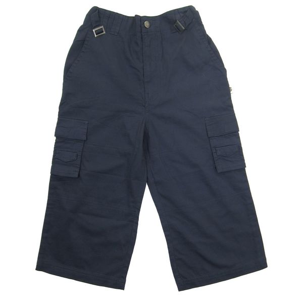 Pantaloni trei sferturi baieti, Primii Pasi, 4039, bleumarin, 10 ani