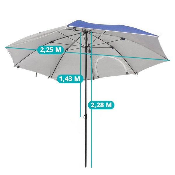 Umbrela de plaja 225 cm