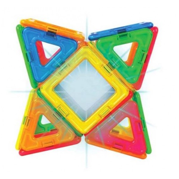 Set de construit magnetic cu lumina led Magformers