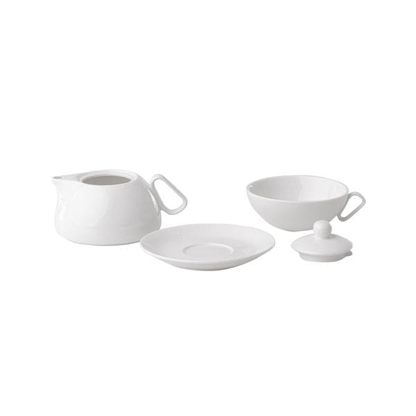 Set ceainic, ceasca si farfurie, 3 piese, AMBITION Salsa