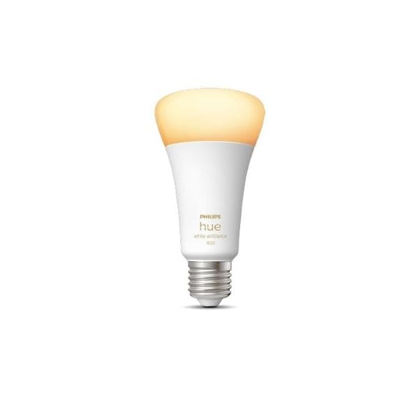 forget To contribute Fearless Bec LED inteligent Philips Hue, E27 13W (100W), ambianta alba, temperatura  lumina reglabila