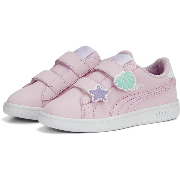 Pantofi sport copii Puma Smash v2 Mermaid Roz 30