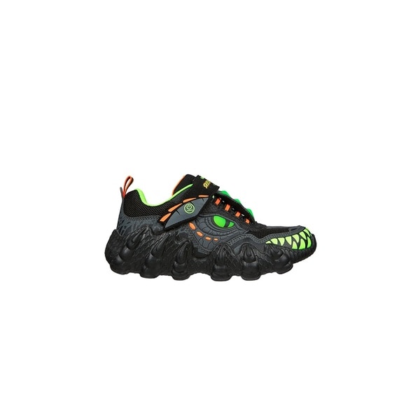 Pantofi Sport Skechers Skech-O-Saurus K, negru-verde, 29