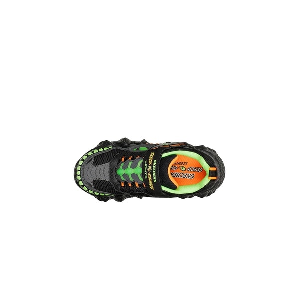 Pantofi Sport Skechers Skech-O-Saurus K, negru-verde, 29
