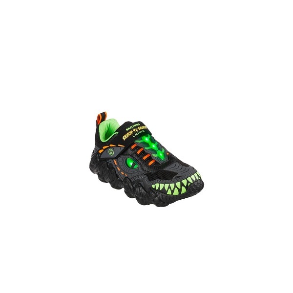 Pantofi Sport Skechers Skech-O-Saurus K, negru-verde, 29