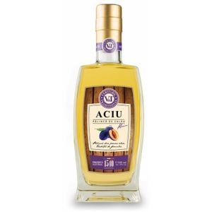 Palinca de Zalau Aciu - Prune 50% 0.5L