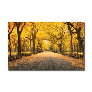 Tablou canvas 4Decor, Yellow park, 60x90cm, DE0323