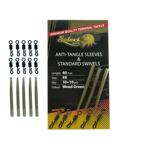 Select Baits Anti-tangle Sleeves and Standard Swivels