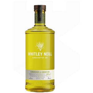 Gin Whitley Neill Lemongrass & Ginger, 0.7L 