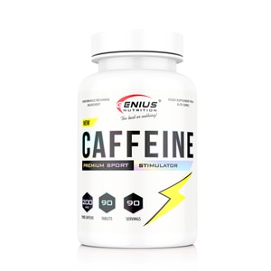 Supliment alimentar Caffeine Genius Nutrition, 90 tablete