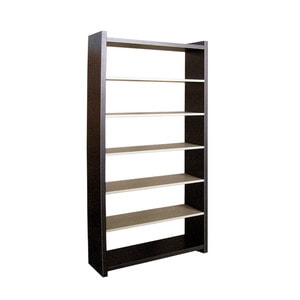 Biblioteca CHESSEL, wenge-mesteacan, 90 x 30 x 205 cm