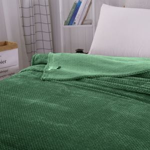 Patura Joy, 200 x 230 cm, catifea, verde