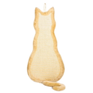 Placa De Zgariat, Trixie Cat, Cu Sisal, Pentru Agatat Pe Perete, 35x69 cm, Bej 43112