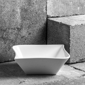 Bol portelan 18x18cm, AMBITION Fala