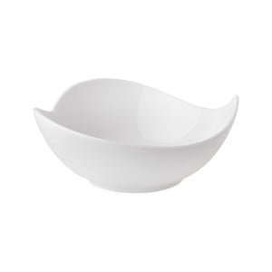 Bol portelan 21.5cm, alb, AMBITION Salsa