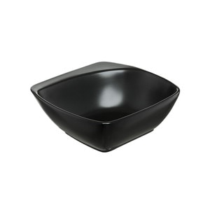 Bol portelan 17x17cm, negru, AMBITION Salsa