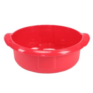 Bol plastic cu maner 36cm, rosu, DOMOTTI Sara