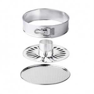 Forma tort 24cm, baza detasabila si texturata, 2 piese, SNB