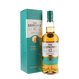 Whisky The Glenlivet Double Oak Single Malt 12 ani, 0.7L
