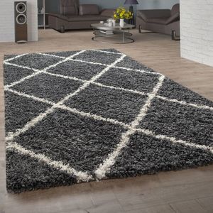 Covor de design, model 11060, 160x220cm, Antracit
