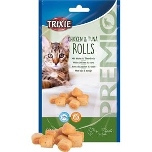 Recompense Pentru Pisici, Trixie Premio Rulouri Cu Pui Si Ton, 50 g, 42763 