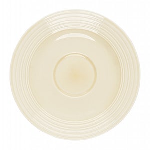 Farfurioara suport ceasca 15.5cm, portelan bej, AMBITION Linea