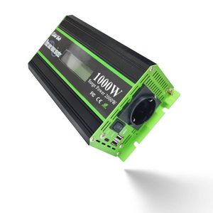 Invertor sinus pur Solid Volt, 1000W putere continua cu 2000W putere de varf, unda pura, 12V, auto, panouri solare, rulote, autorulote, cabane, cu telecomanda wireless