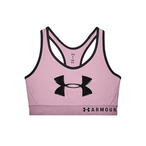 Bustiera Under Armour Mid Keyhole Graphic W, Mov, XS