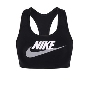 Bustiera Nike Dri-Fit Swoosh W, Negru, XS