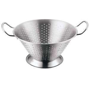 Strecuratoare inox forma conica cu manere 24cm, AMBITION