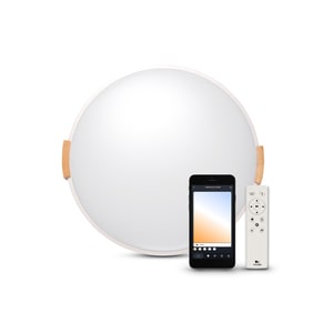 Plafoniera Smart, Led Integrat, WiFi si Bluetooth, telecomanda IR, 36W, 2200 lm, compatibil IOS si Android, Zahara