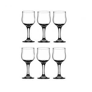 Set pahare vin PASABAHCE Tulipe, 6 piese, 200 ml, sticla